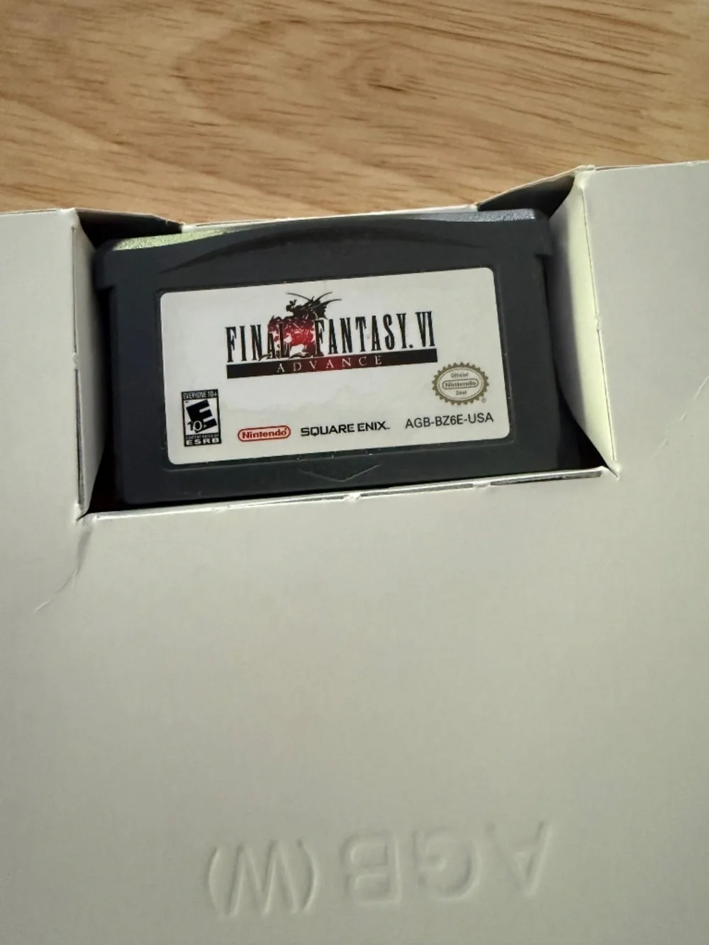 RARE CIB Final Fantasy VI Advance Game Boy Advance GBA DS Lite